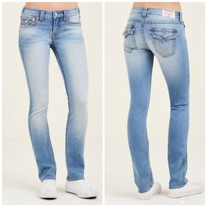 True Religion Section Slim Straight Sz 27